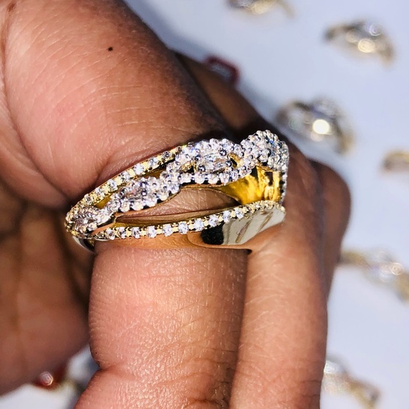 14k solid real gold Turkish design ring FREE APPRAISAL a stunning statement ring - Picture 2 of 4